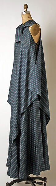 Evening ensemble, Madame Grès (Germaine Émilie Krebs) (French, Paris 1903–1993 Var region), silk, French