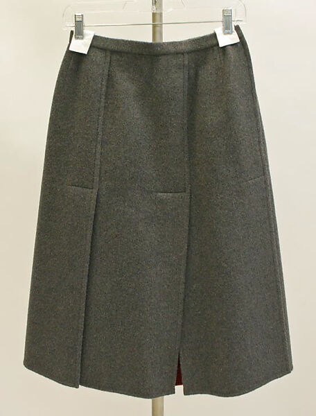 Ensemble, Madame Grès (Germaine Émilie Krebs) (French, Paris 1903–1993 Var region), wool, French