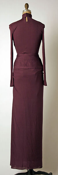 Evening ensemble, Madame Grès (Germaine Émilie Krebs) (French, Paris 1903–1993 Var region), silk, French