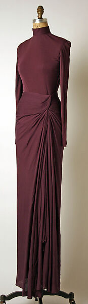 Evening ensemble, Madame Grès (Germaine Émilie Krebs) (French, Paris 1903–1993 Var region), silk, French