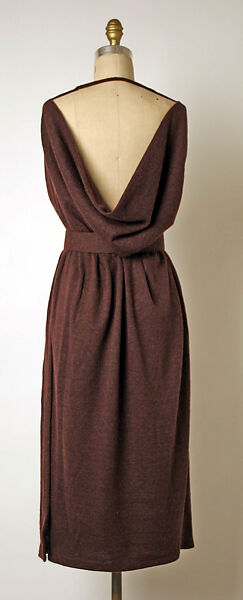 Cocktail tunic, Madame Grès (Germaine Émilie Krebs) (French, Paris 1903–1993 Var region), wool, French