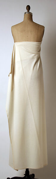 Evening dress, Madame Grès (Germaine Émilie Krebs) (French, Paris 1903–1993 Var region), wool, French