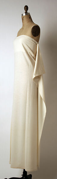 Evening dress, Madame Grès (Germaine Émilie Krebs) (French, Paris 1903–1993 Var region), wool, French