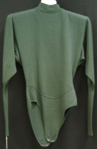 Ensemble, Azzedine Alaïa (French (born Tunisia), Tunis 1935–2017 Paris), (a - c) wool(d) leather, French