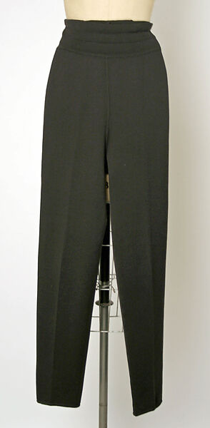 Ensemble, Azzedine Alaïa (French (born Tunisia), Tunis 1935–2017 Paris), wool, French