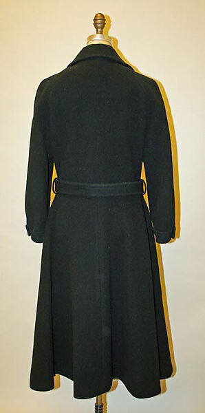 Coat, Calvin Klein, Inc. (American, founded 1968), wool, American