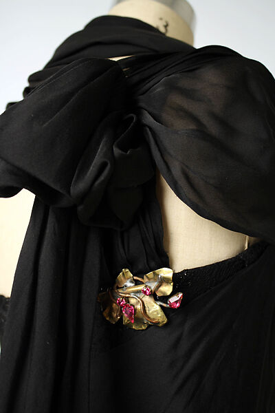 Evening dress, Emanuel Ungaro (French, 1933–2019), synthetic fiber, silk, French