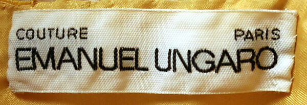 Evening dress, Emanuel Ungaro (French, 1933–2019), silk, French