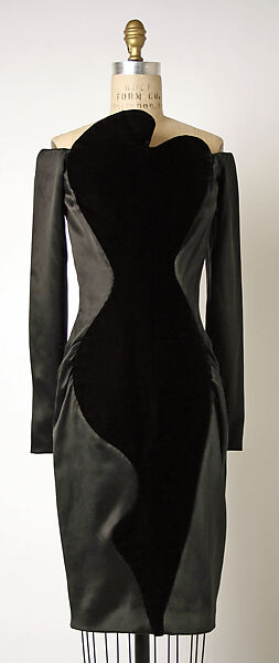 Cocktail dress, House of Givenchy (French, founded 1952), silk, French 