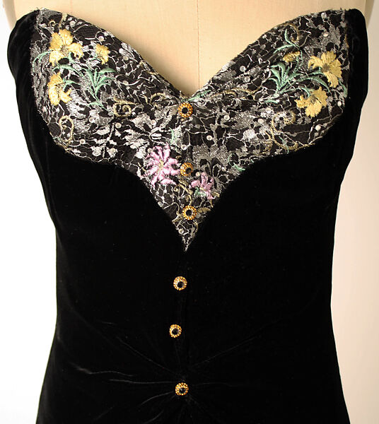 Evening ensemble, Emanuel Ungaro (French, 1933–2019), a) silk
b) silk, wool, French