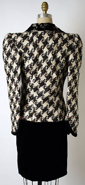 Evening ensemble, Emanuel Ungaro (French, 1933–2019), a) silk
b) silk, wool, French