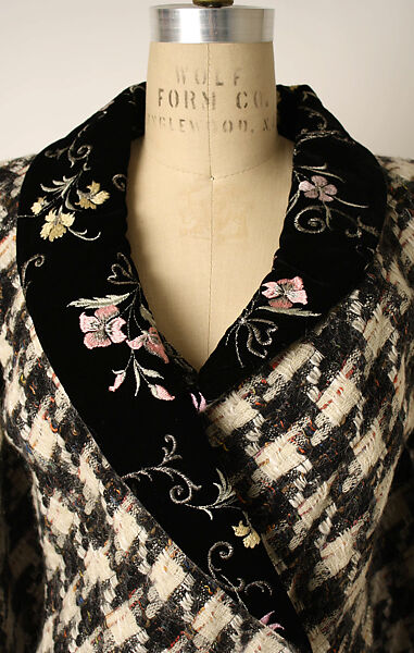 Evening ensemble, Emanuel Ungaro (French, 1933–2019), a) silk
b) silk, wool, French