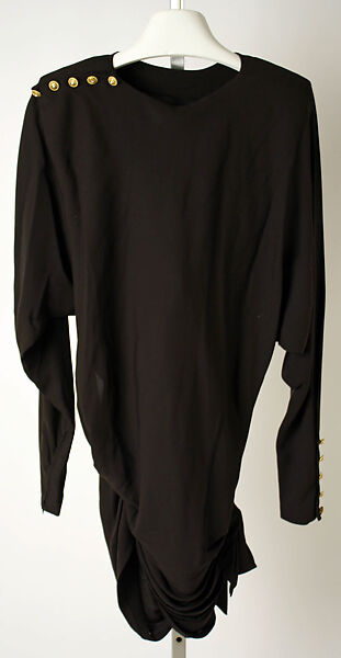 Cocktail dress, Emanuel Ungaro (French, 1933–2019), silk, French