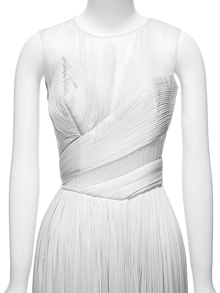 Evening dress, Madame Grès (Germaine Émilie Krebs) (French, Paris 1903–1993 Var region), silk, French