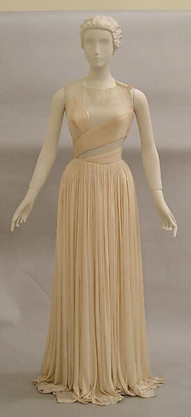 Evening dress, Madame Grès (Germaine Émilie Krebs) (French, Paris 1903–1993 Var region), silk, French