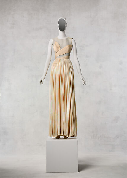 Evening dress, Madame Grès (Germaine Émilie Krebs)  French, silk, French