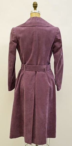 Ensemble, Halston (American, Des Moines, Iowa 1932–1990 San Francisco, California), Ultrasuede, American