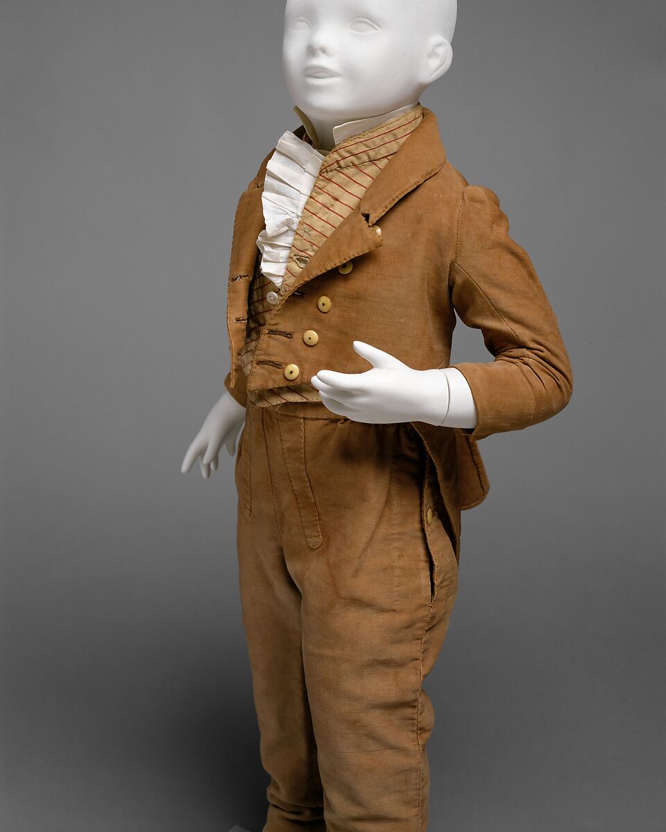 Suit, cotton, American