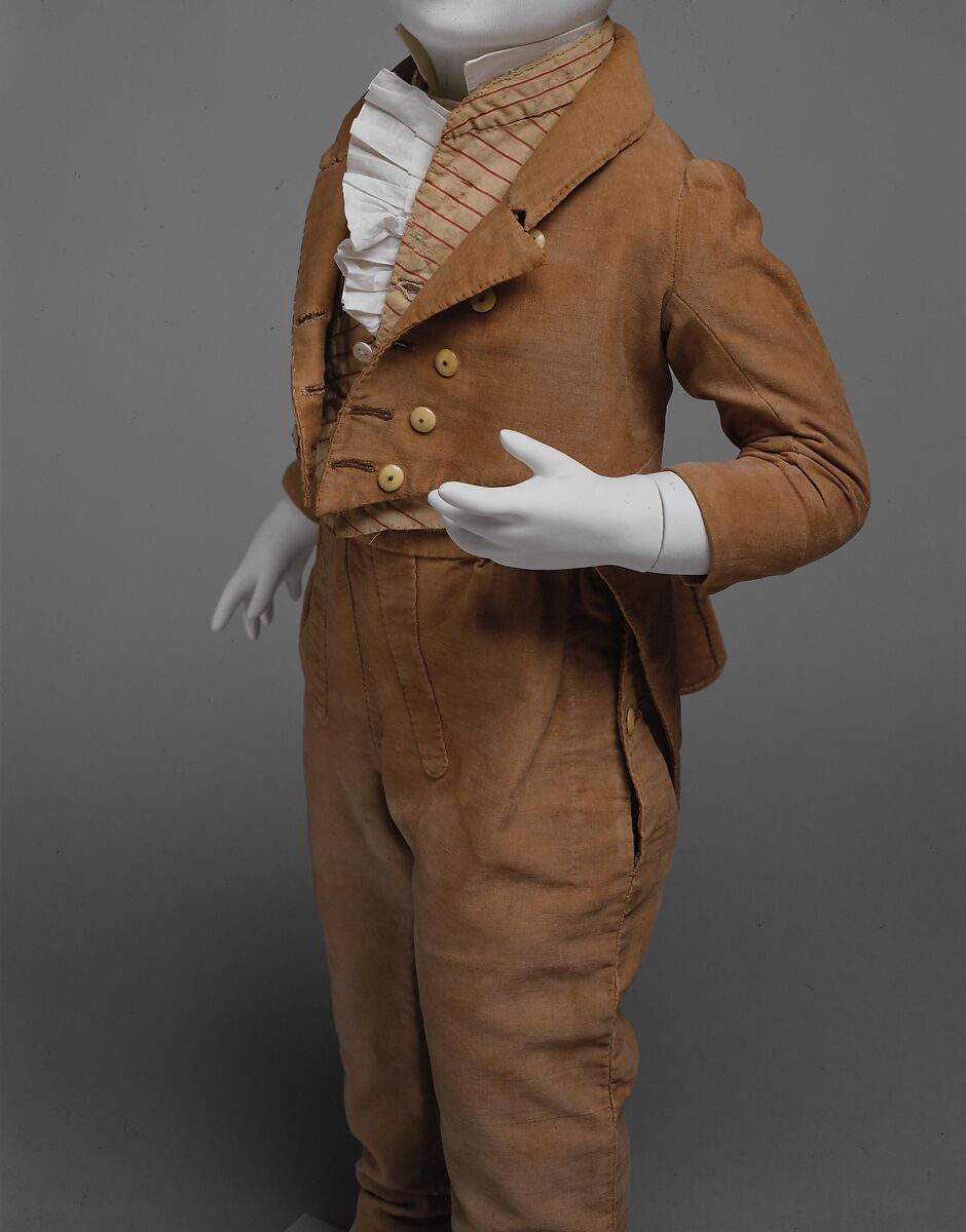 Suit, cotton, American