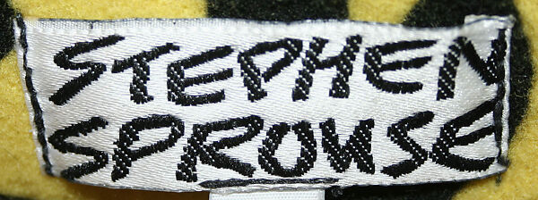 Ensemble, Stephen Sprouse (American, 1953–2004), wool, American