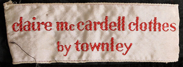 Evening dress, Claire McCardell (American, 1905–1958), silk (?), American