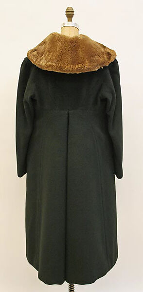 Coat, Charles James (American, born Great Britain, 1906–1978), wool, American
