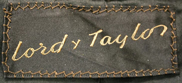 Coat, Charles James (American, born Great Britain, 1906–1978), wool, American