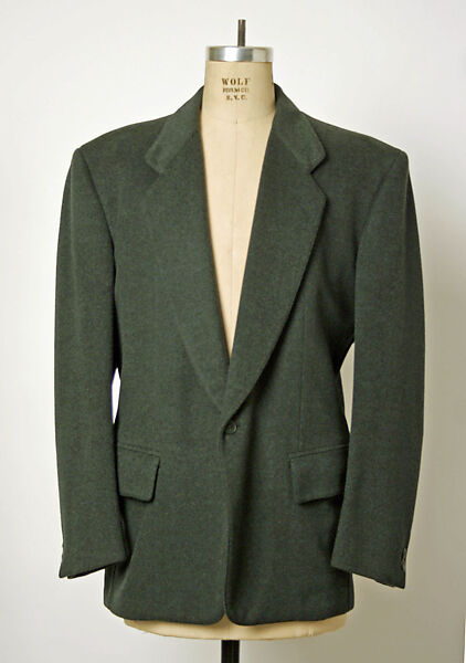 Jacket, Gianfranco Ferré (Italian, 1944–2007), wool, Italian 