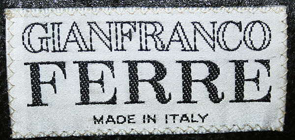 Jacket, Gianfranco Ferré (Italian, 1944–2007), wool, Italian