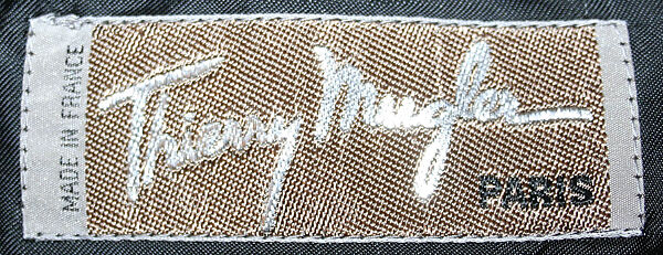 Suit, Mugler (French, founded 1974), wool, French