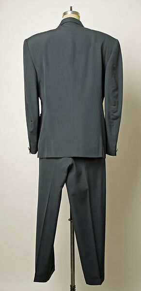 Suit, Mugler (French, founded 1974), wool, French