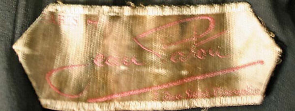 Coat, House of Patou (French, founded 1914), rayon, French