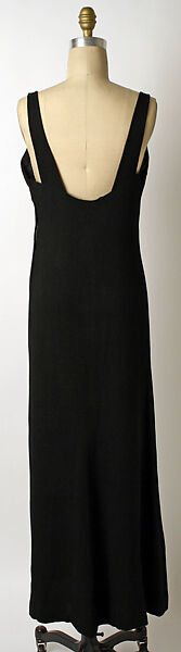 Evening dress, Lucien Lelong (French, 1889–1958), wool, French