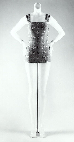 Bathing suit, Hermès (French, founded 1837), Lurex, French