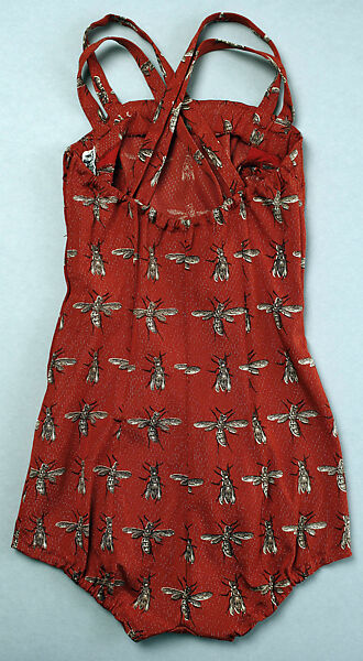 Bathing suit, Hermès (French, founded 1837), Lurex, French