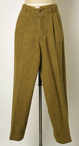 Trousers, Jean Paul Gaultier (French, born 1952), wool, French 