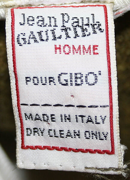 Trousers, Jean Paul Gaultier (French, born 1952), wool, French