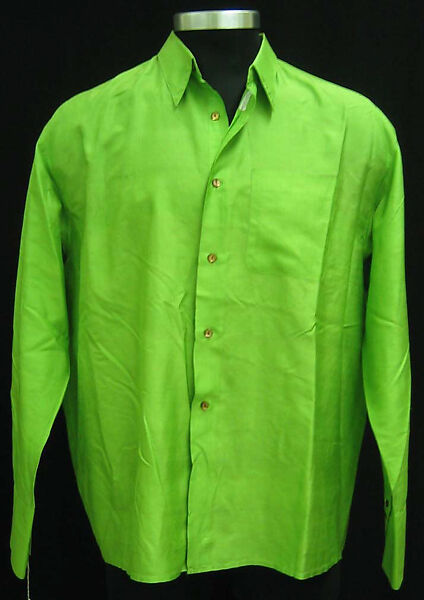 Shirt, Jean Paul Gaultier (French, born 1952), silk, French