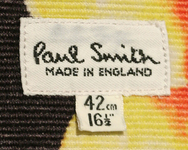 Shirt, Paul Smith (British, born 1946), cotton, British