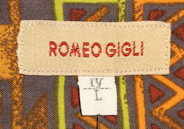 Shirt, Romeo Gigli (Italian, born 1949), cotton, Italian