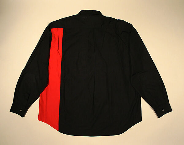 Shirt, Comme des Garçons (Japanese, founded 1969), cotton, Japanese