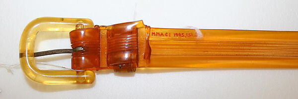 Belt, Willie Woo (American), plastic, probably American