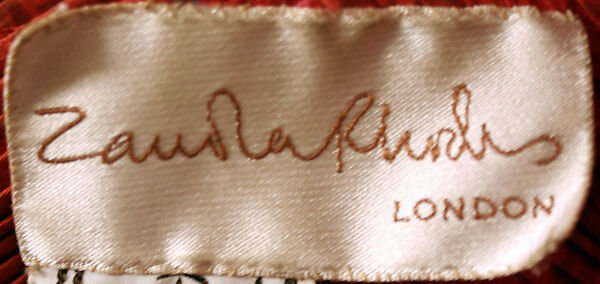 Ensemble, Zandra Rhodes (British, founded 1969), silk, synthetic fiber, British