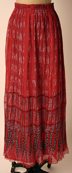 Ensemble, Zandra Rhodes (British, founded 1969), silk, synthetic fiber, British