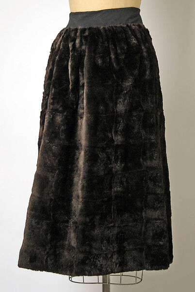 Skirt, Adolfo (American, born Cuba, Cárdenas 1923–2021 New York), wool, American 