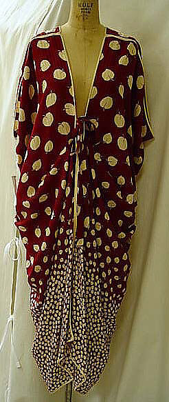 Caftan, James Galanos (American, Philadelphia, Pennsylvania, 1924–2016 West Hollywood, California), silk, American