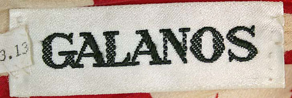 Caftan, James Galanos (American, Philadelphia, Pennsylvania, 1924–2016 West Hollywood, California), silk, American