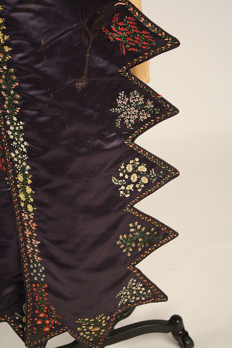 Pelerine, silk, British