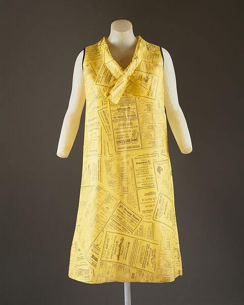 Dress, paper, American 