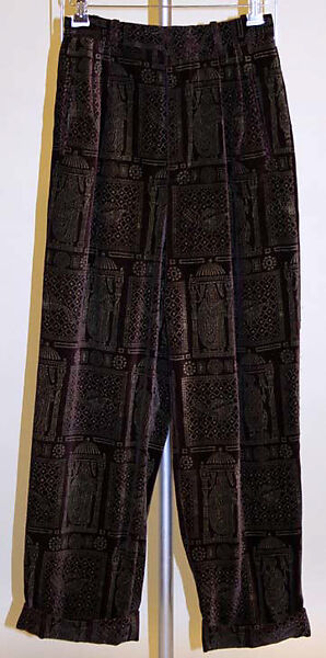 Romeo Gigli | Trousers | Italian | The Metropolitan Museum of Art
